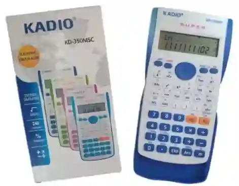Calculadora Científica Kadio Kd-350msc 240 Funciones De Colores