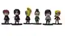 Figuras Coleccionables Naruto X6 Con Caja