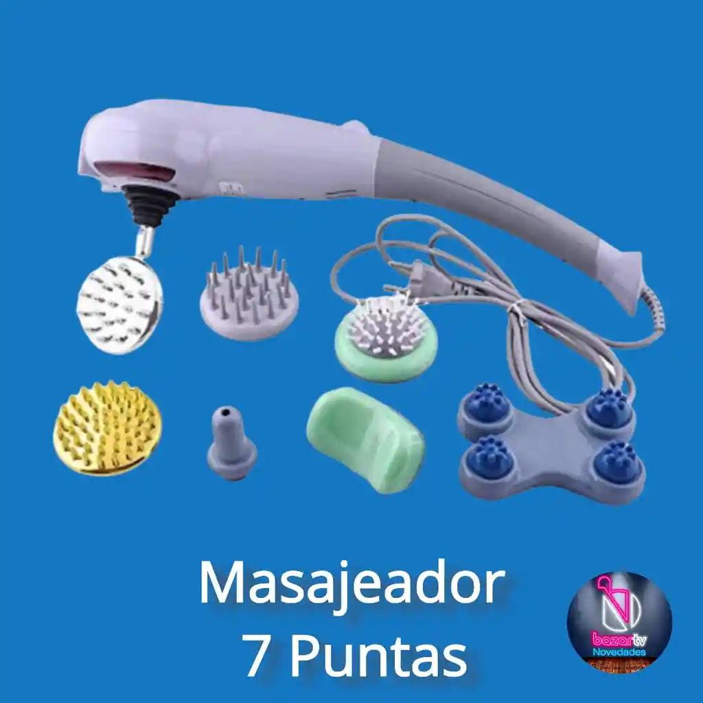 Masajeador 7 Puntas