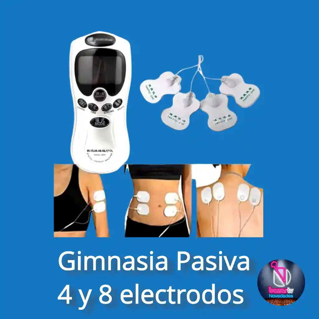 Gimnasia Pasiva 4 Y 8 Electrodos