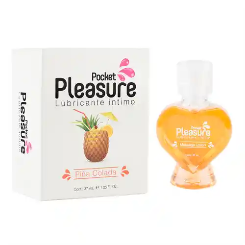 Lubricante Comestible Caliente Piña Colada X 37ml, Lubricante Para Masajes