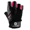 Guantes Cuero Mujer Miyagi Ciclismo Fitness Pesas Crossfit Gym