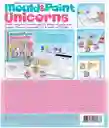 Kit Para Pintar Y Moldear Unicornios Broche Pin Manualidades Niñas