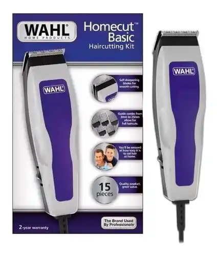 Wahl Maquina Home Cut Basic Cortadora Kit 15 Piezas