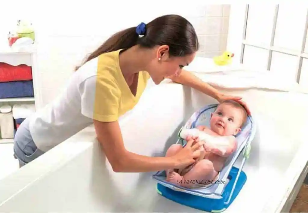 Bañera Portátil Silla Para Bañar Al Bebe Rosado Ref Mimo 15577