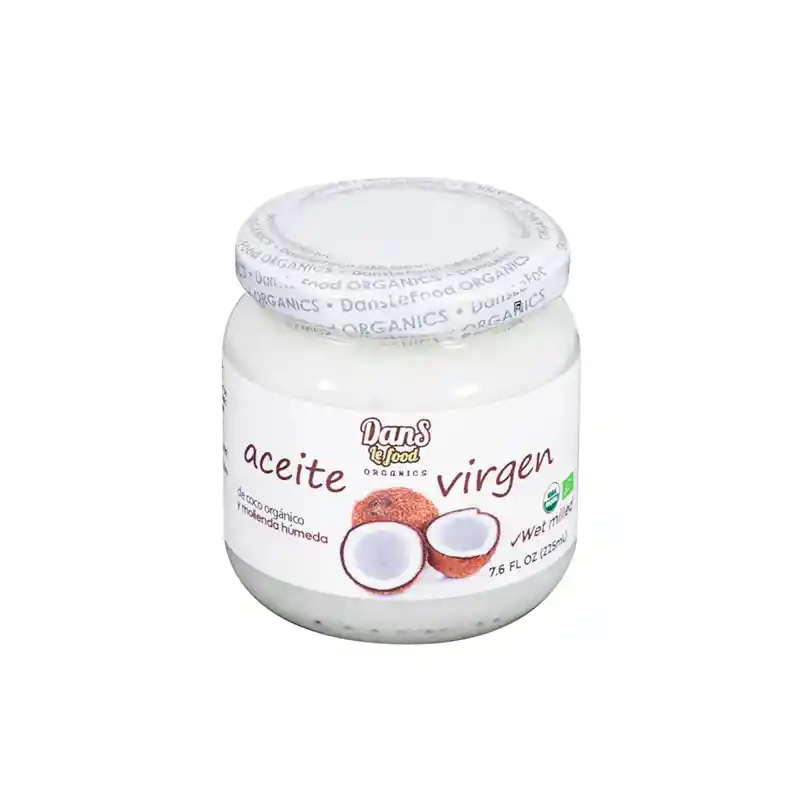 Dans Le Food Aceite De Coco Organico - 225G