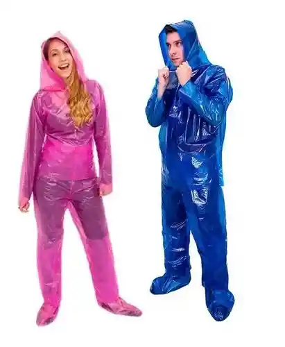 Traje De Lluvia Impermeable 3 Piezas