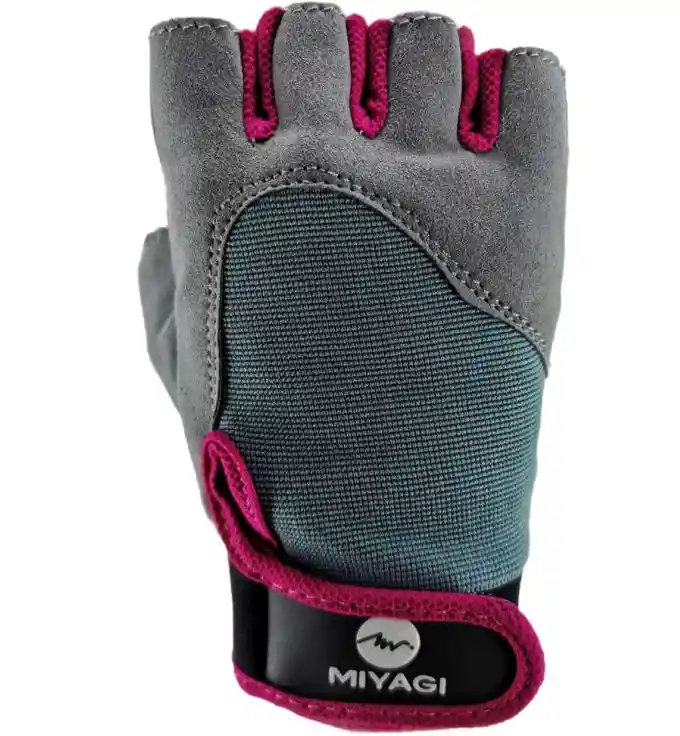 Guantes Mujer Miyagi Ciclismo Fitness Pesas Crossfit Barras