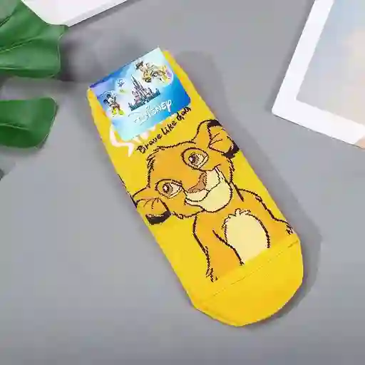 Medias Tobilleras Rey León - Simba