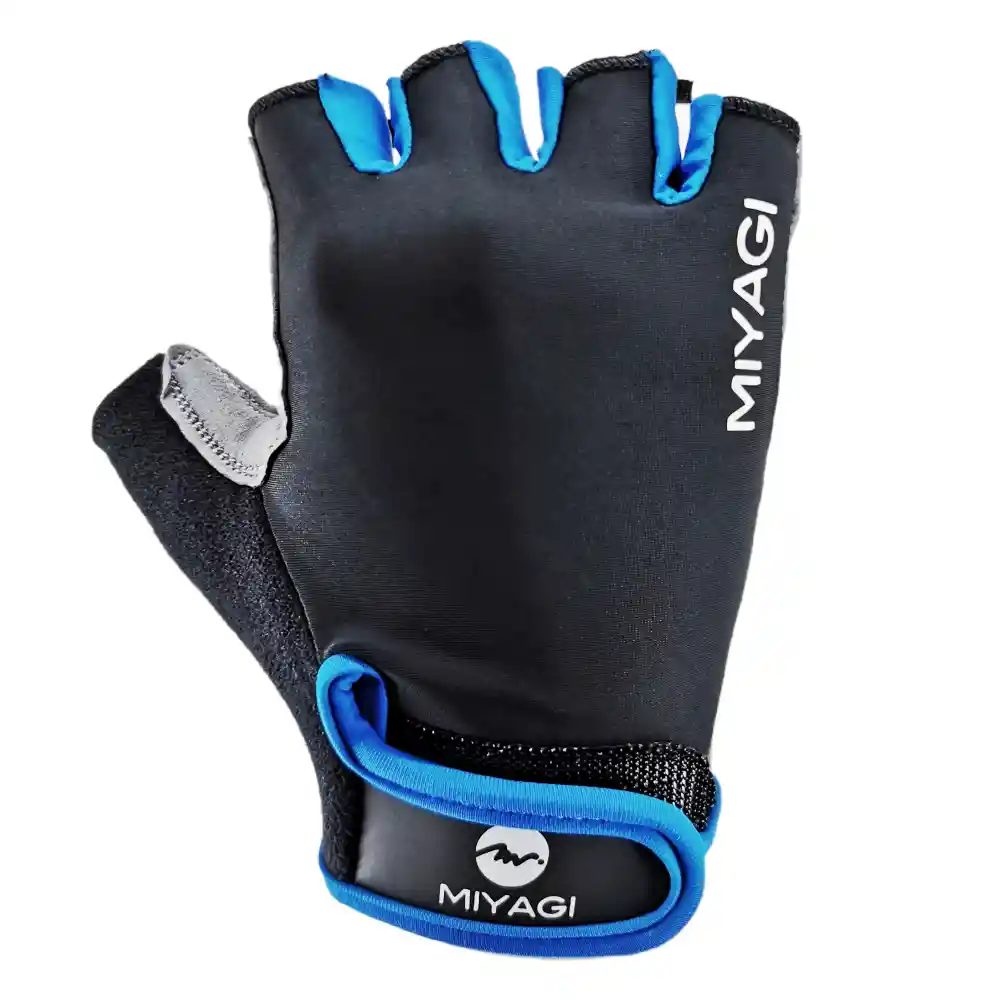 Guantes Protección Miyagi Ciclismo Fitness Gimnasio Pesas