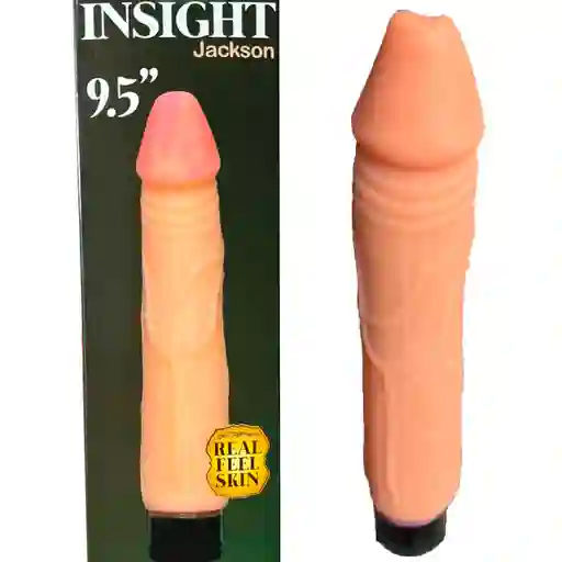 Dildo 22.5cm Vibrador Jackson Consolador Silicona