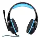 Audífonos Gamer Kotion Each G9000 Black Y Blue