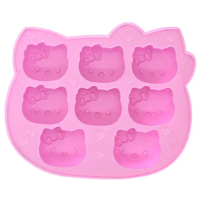 Molde En Silicona Hello Kitty Hk003 8 Figuras