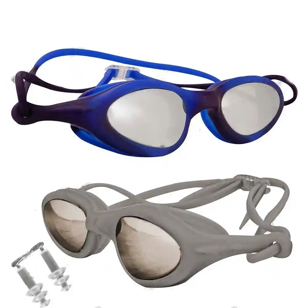 Gafas Natación + Tapa Oídos + Estuche Piscina Wonder Sport