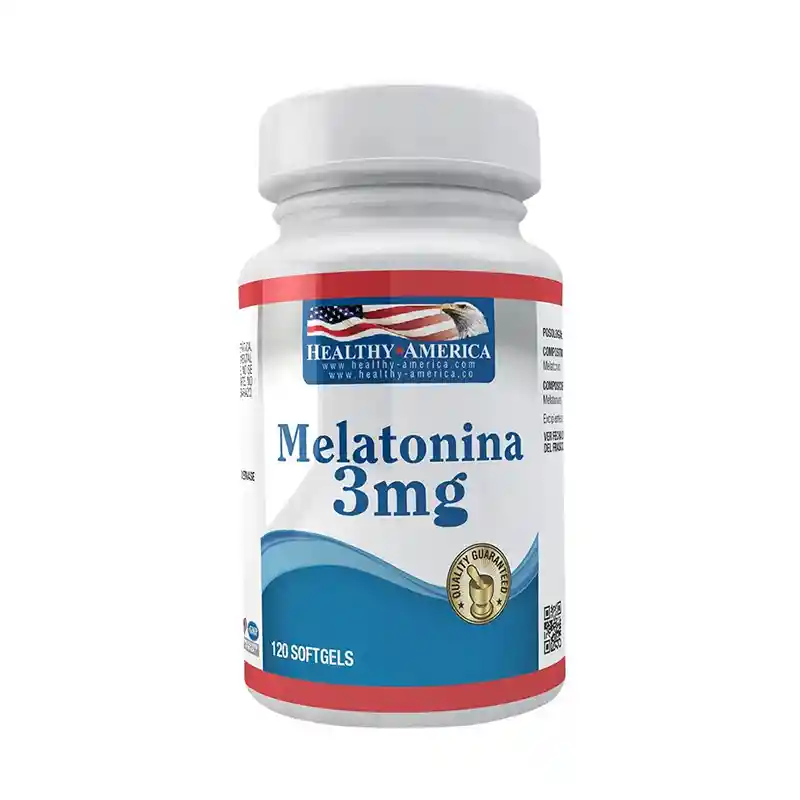 Melatonina 3 Mg X 60 S/g Healthy America