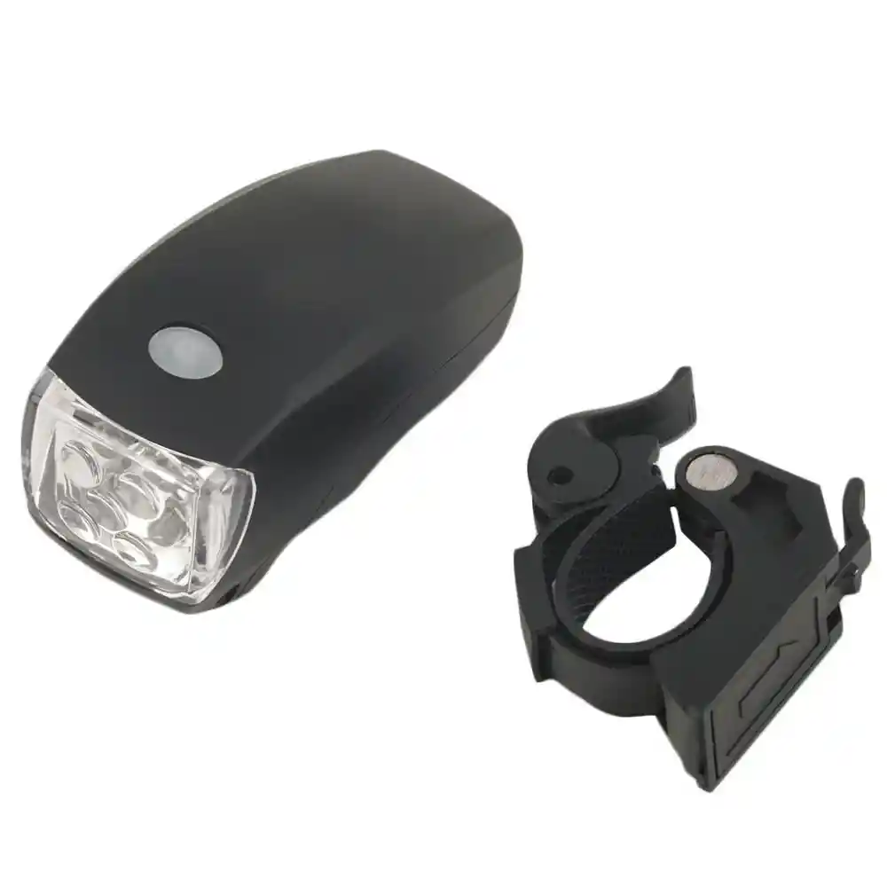 Luz Led Bicicleta Linterna Seguridad Potente Con Soporte