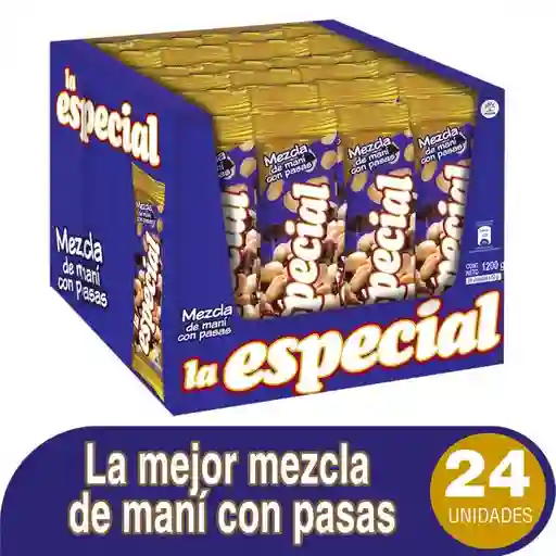 La Especial Manimix Pasas X24Uds