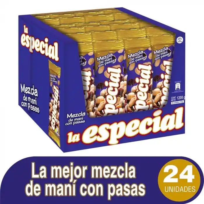 La Especial Manimix Pasas X24Uds