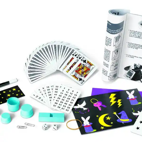 Kit Magia Para Niños Juego Mago Trucos Varita Mágica