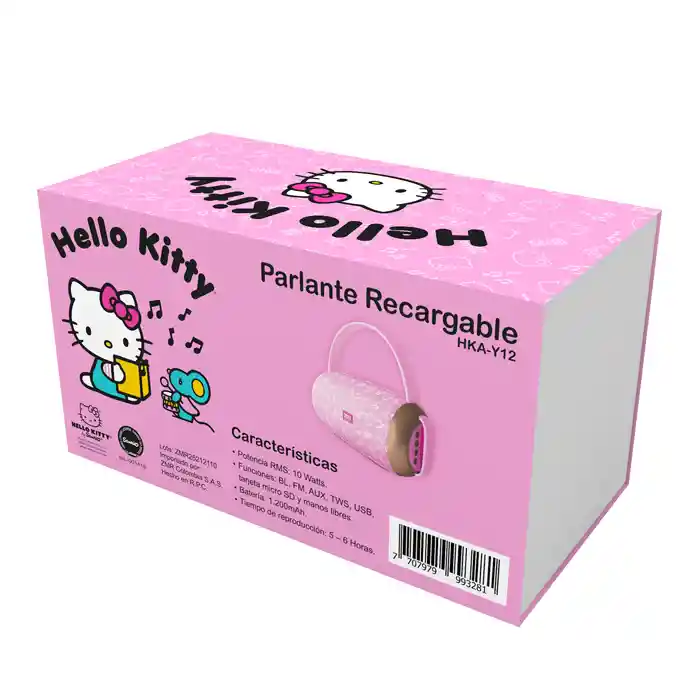 Parlante Bt Hello Kitty Hka-y12