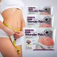 5 Parches Reductores Abdomen Mymi Wonder Slim Patch 10 Dias!