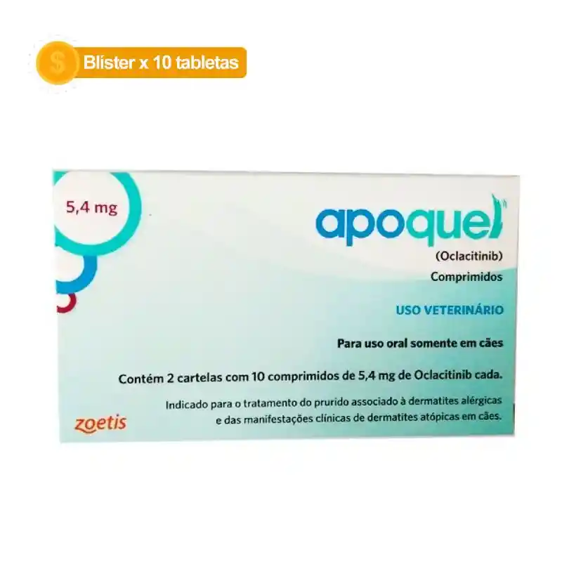 Apoquel 5,4mg Blister X 10tabs