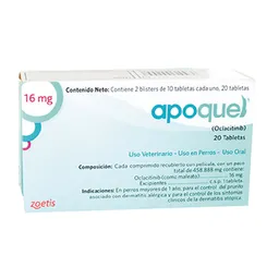 Apoquel 16mg Blister X 10tabs