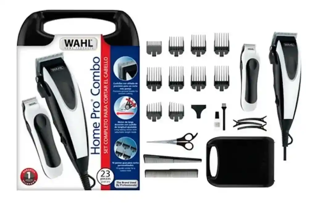 Wahl Maquina Cortadora Home Pro Combo Kit 23 Piezas