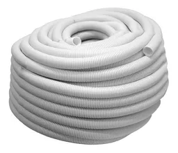 Coraza Blanca Pvc De 1/2" Por Metros