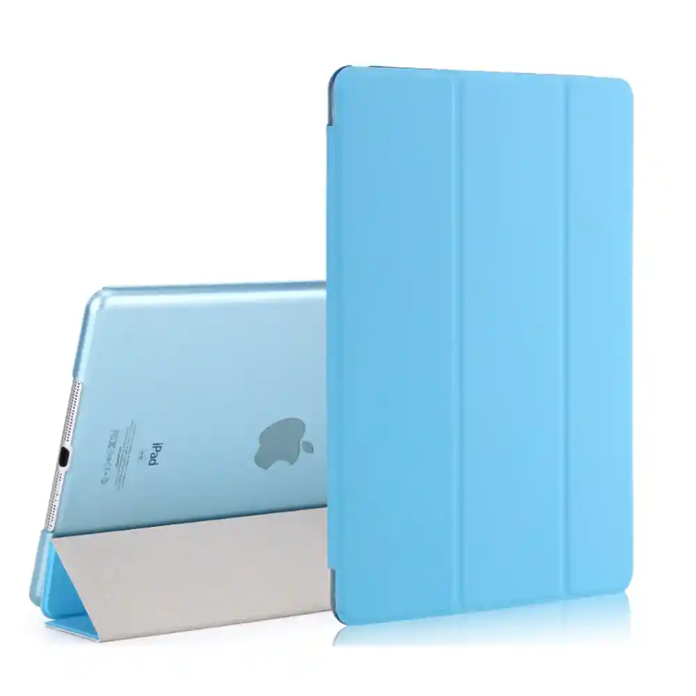 Estuche Protector Ipad 9.7 5a Y 6a Gen Smart Case Magnético - Color Azul Claro