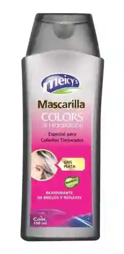 Mascarilla Color Gris Plata 350ml Meicy