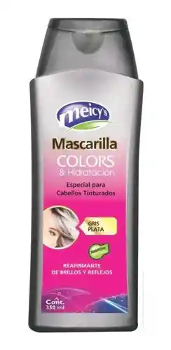 Mascarilla Color Gris Plata 350ml Meicy