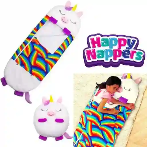 Bolsa De Dormir Almohada Happy Nappers Infantil 1,30. Unicornio**/