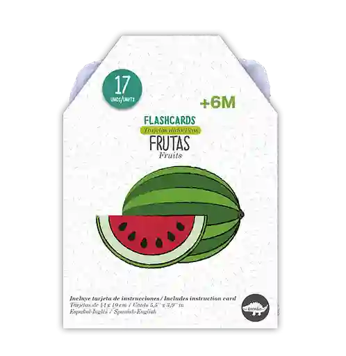 Kocodio Flashcards Las Frutas Cartas Didácticas