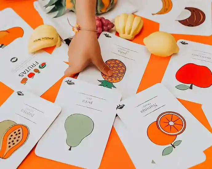 Kocodio Flashcards Las Frutas Cartas Didácticas