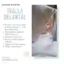 Toalla Delantal Con Capota Para Bebé Niña