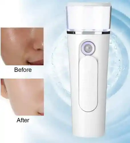 Humidificador Difusor Facial Hidratante Cargador Portátil