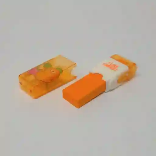 Borrador Doble Naranjado