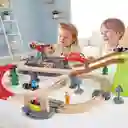 Pista Para Niños Trenes En Madera Juego De Construcción