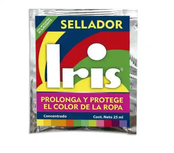 Sellador Iris Fijador Protector Color Ropa Prenda Nueva Tinturada