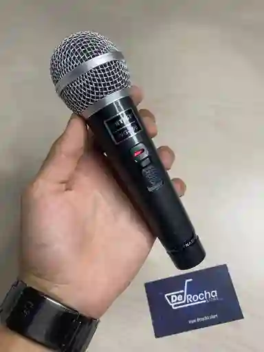 Microfono Profesional Alambrico Duo Elegante 80 Hz - 15 Khz
