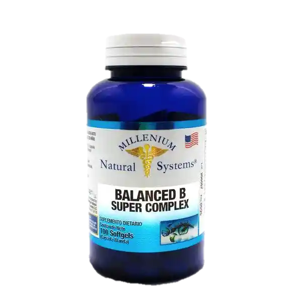 Balanced B Super Complex 100 Cap - Natural Systems