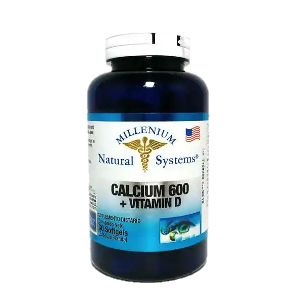 NATURAL SYSTEMS Calcio + Vitamina D 60 Cap