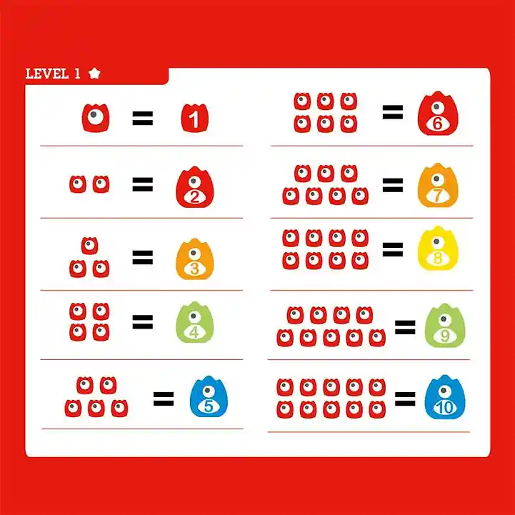 Juego Didáctico Balanza Matemática Para Niños Aprendizaje