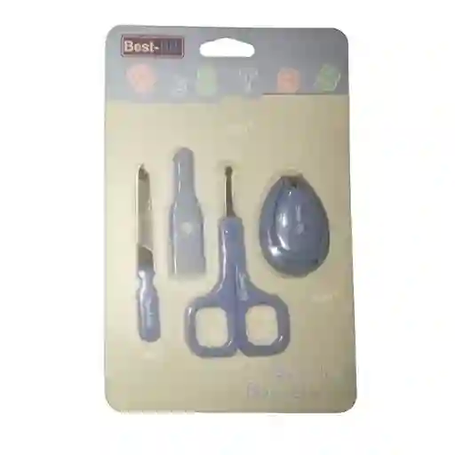 Cortaúñas Para Bebé Kit De Aseo Corta Uñas Lima Tijeras Manicure