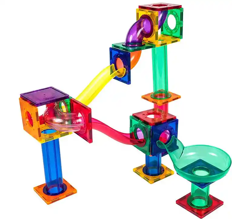 Juego Construcción De Laberintos Magnéticos 50 Piezas Niños