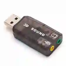 Tarjeta De Sonido Usb 5.1 Audifonos Microfono 3.5mm J