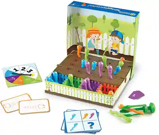 Juego De Mesa Motricidad Fina Colores Y Números Para Niños