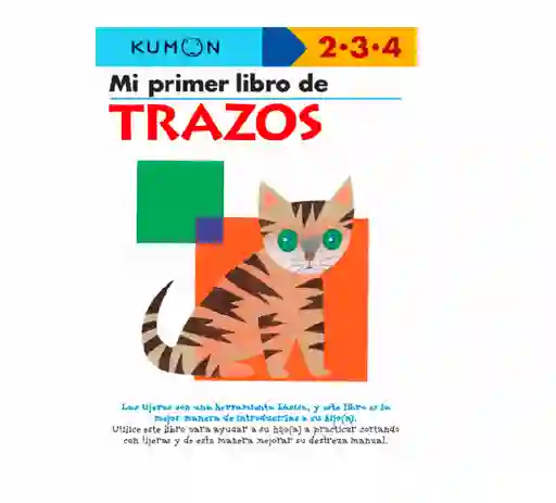 Kumon Libro Infantil Trazos Escritura Colegio