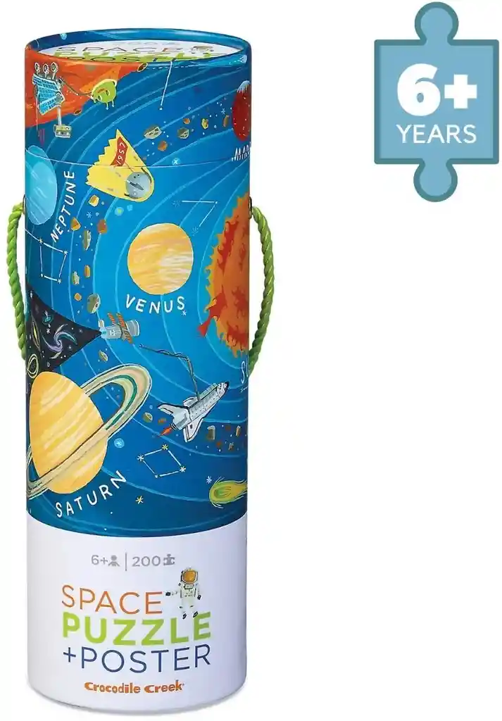 Rompecabezas Niños Sistema Solar Espacio Poster